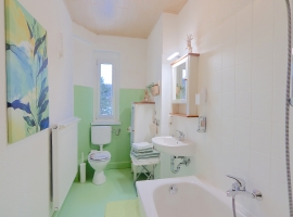 Badezimmer mit Dusche