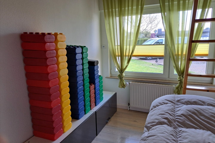 Gegen schlechtes Wetter haben wir bausteine und kleine Spiele für euch bereit gestellt 