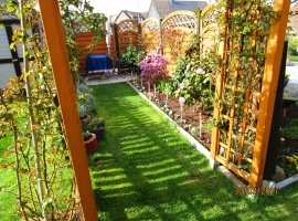 Sitzecke im Garten