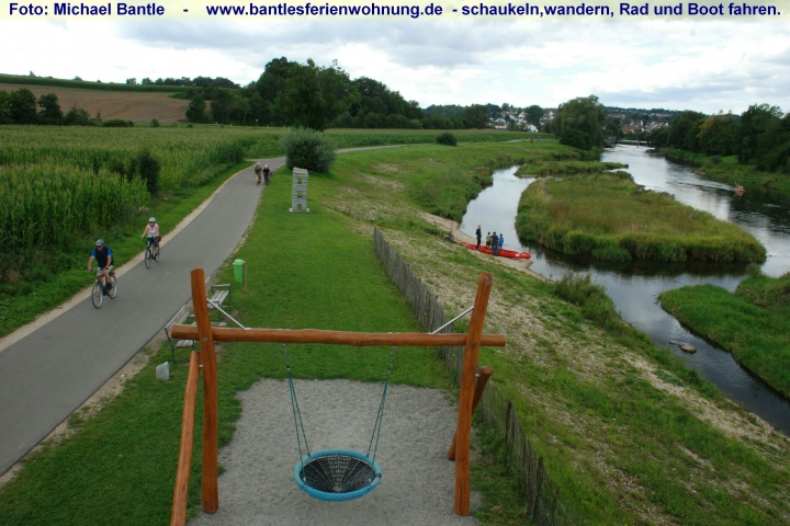 Schaukelweg der Donau entlang
Naturpark Obere Donau