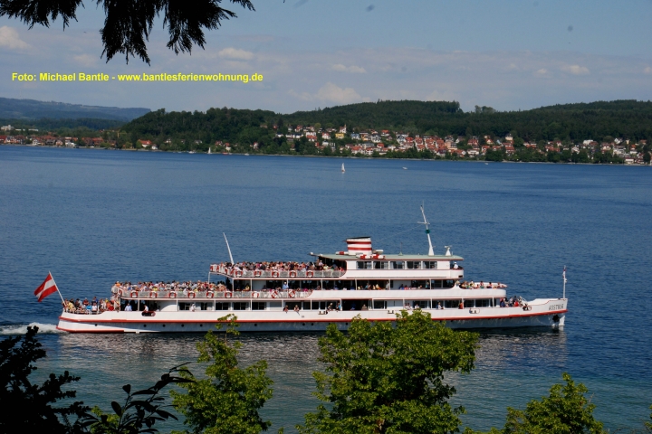 Ausflugsziel Schifffahrt auf dem Bodensee