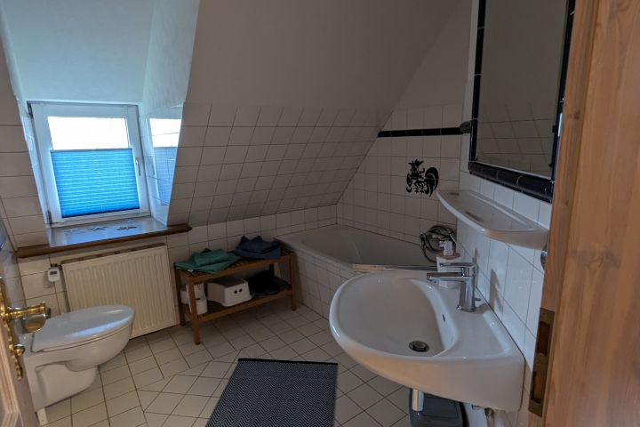 Wannenbad oben