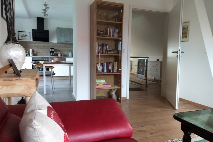 Zugang zum Wohnzimmer