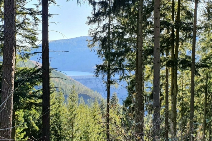 kleine Wanderung zur Talsperre