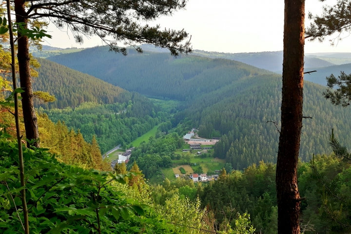 oder zum Schieferbruchblick