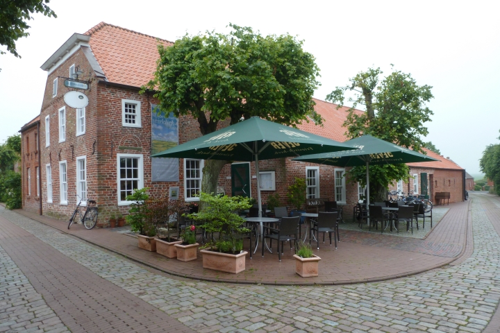 Restaurant im Zentrum von Pilsum