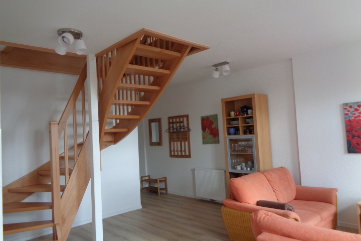 Treppe zum Spitzboden
