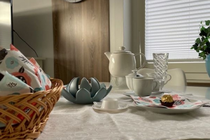 Ferienwohnung Strandmuschel - Strand 160m Innen 2