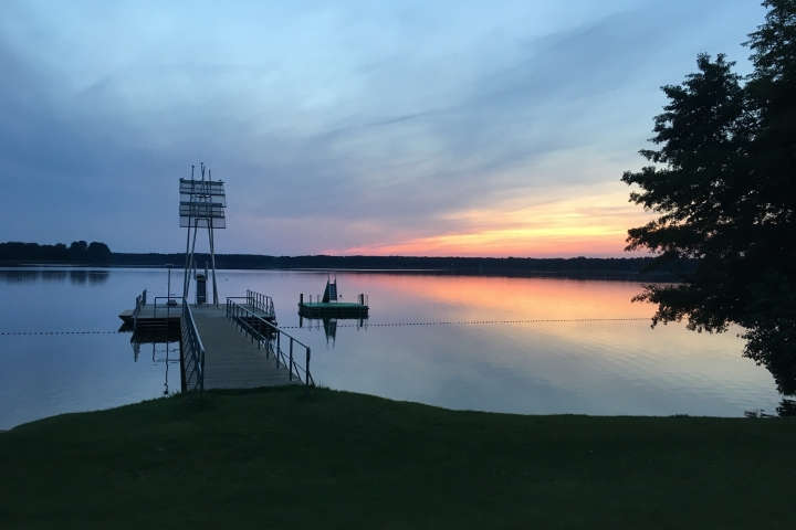 Abendstimmung am Wandlitzer See
