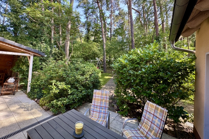 Terrasse im Sommer