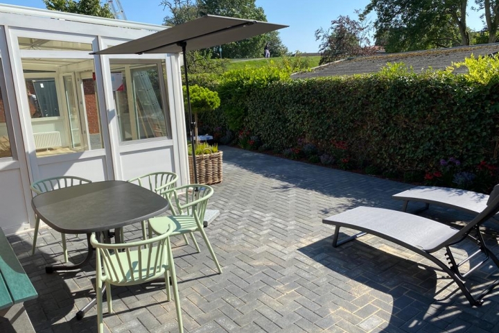 eigene Terrasse