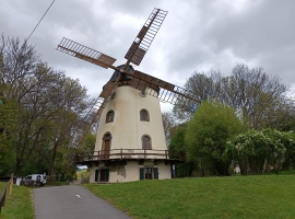 Windmühle am Elberadweg