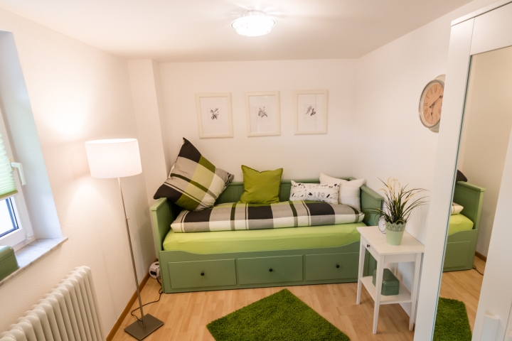 Schlafzimmer 2 
mit Doppelbettfunktion