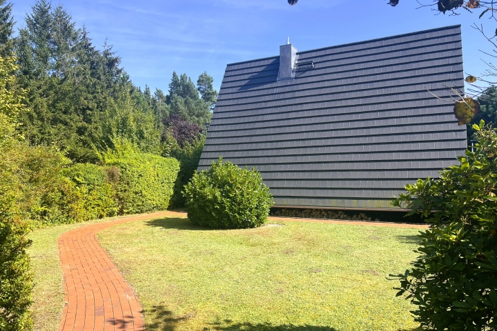 Der Garten zum Erholen.
