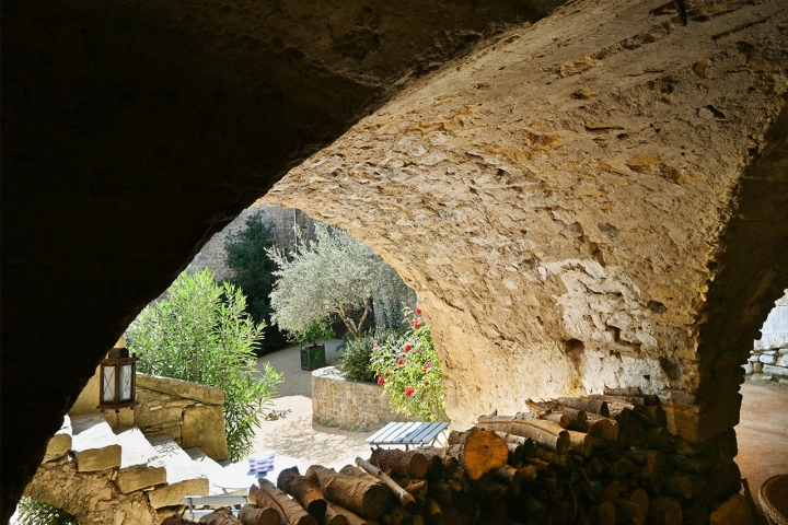 Innenhof Mas Nouvel