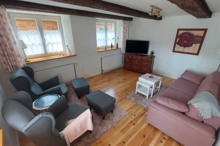 Wohnzimmer mit TV