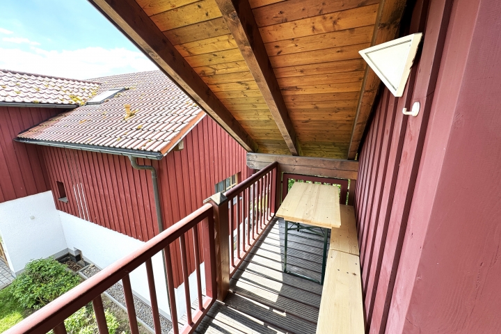 Erster Balkon vom Wohn/Schlafraum