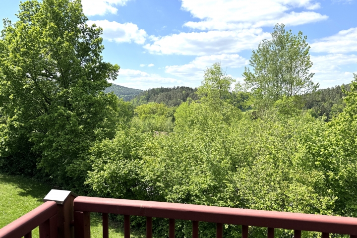 Ferienwohnung Babette | Zweiter Balkon im Esszimmer mit herrlichem Ausblick