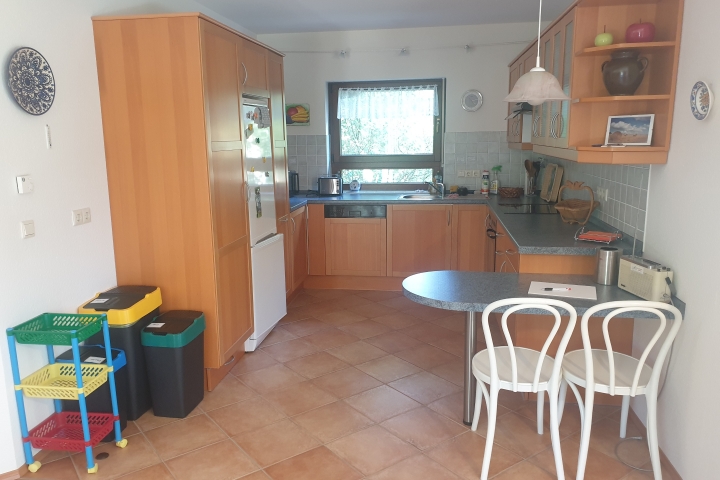 offene Küche zum Wohnzimmer