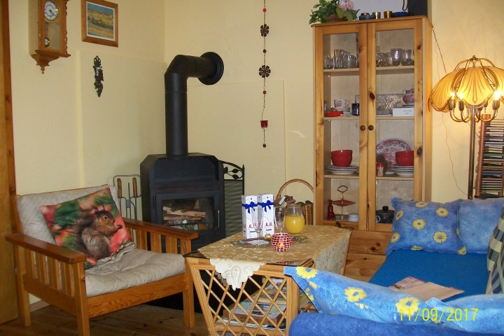 Im Wohnzimmer