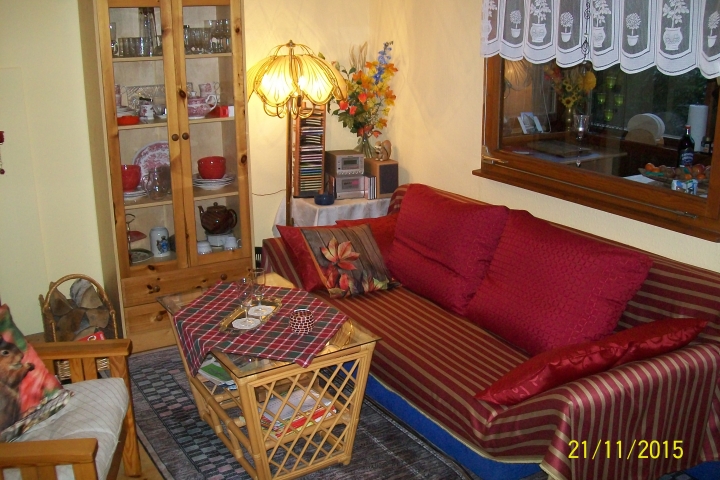Das Wohnzimmer im Winter