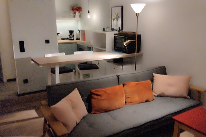 Teilansicht Wohnzimmer