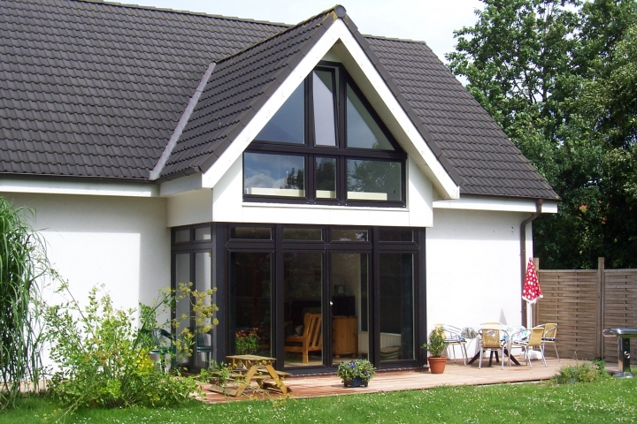 Nordsee-Auszeit | Gartenansicht Haus 6a