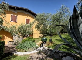 Hausansicht vom Gemeinschaftsgarten her