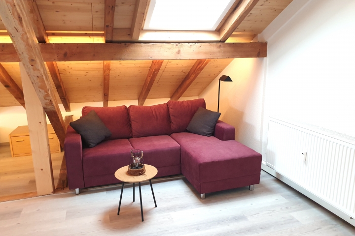 Ecksofa im Wohnzimmer