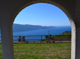 Blick vom Portico