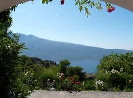 Seeblick von der Terrasse