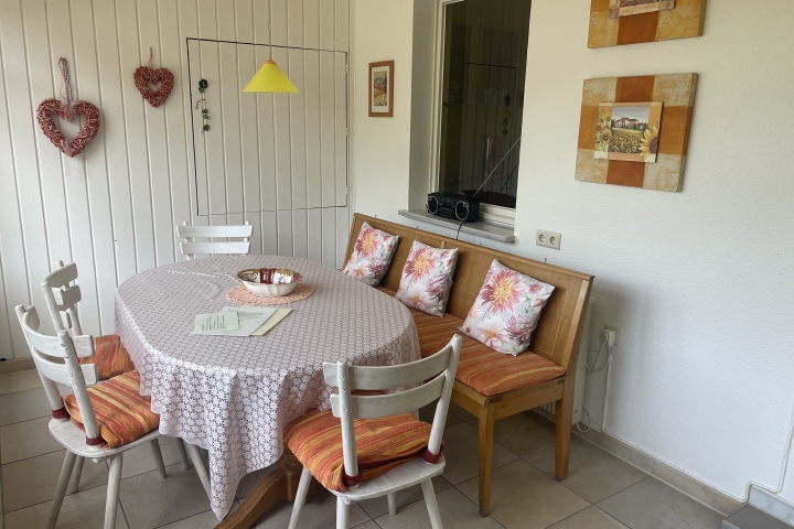Esszimmer in der unteren Etage.