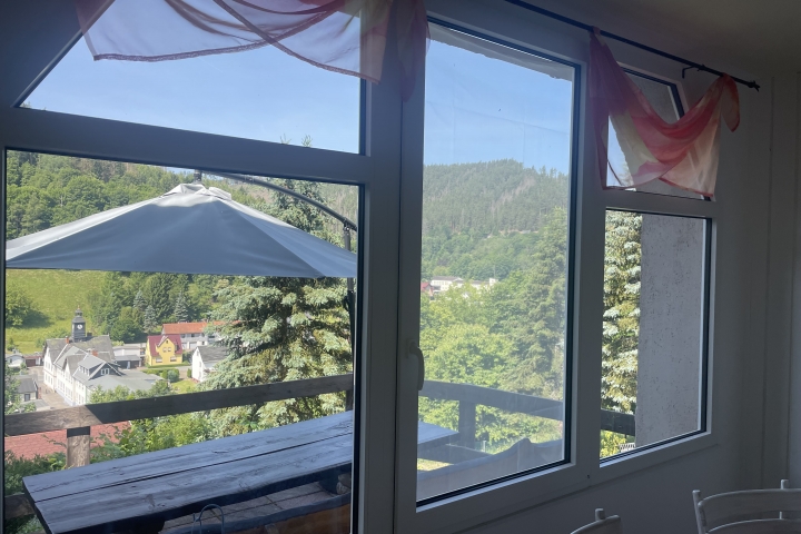 Aussicht vom Esstisch