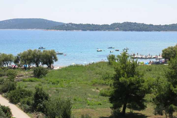 Blick vom Terrasse