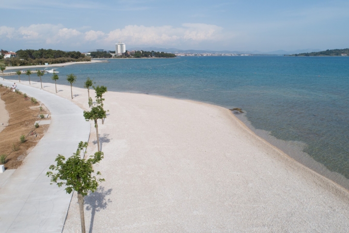 Promenade und ein Teil des Strandes