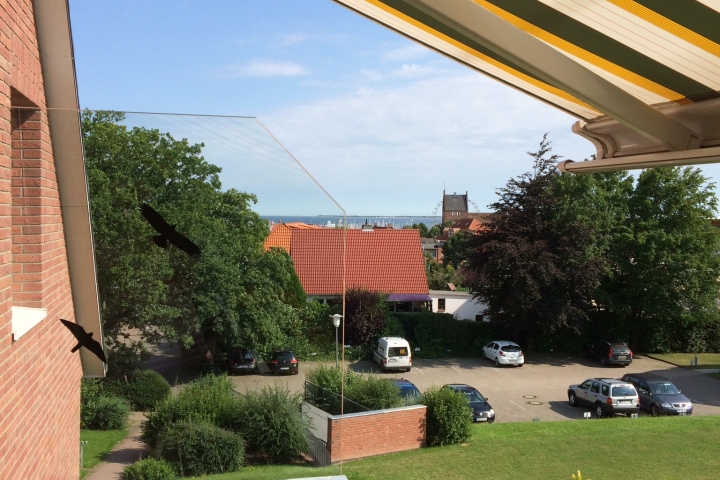 Blick vom Balkon 