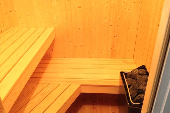 Sauna im Badezimmer