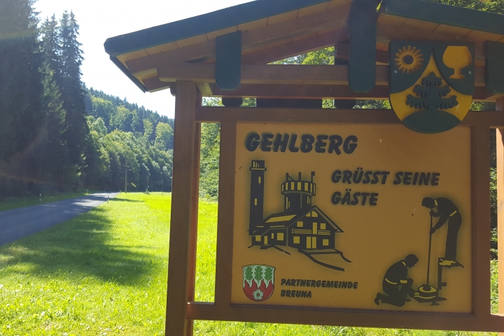 Gehlberg grüßt seine Gäste