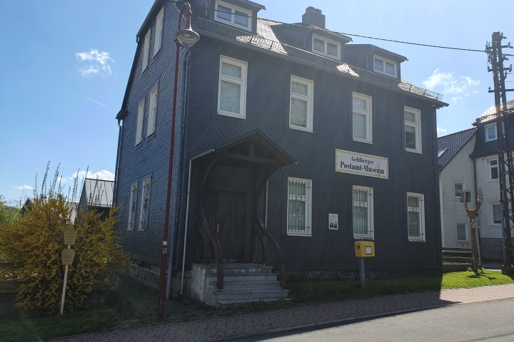Postamtmuseum (altes Postamt) zum Museumspark Gehlberg zugehörig