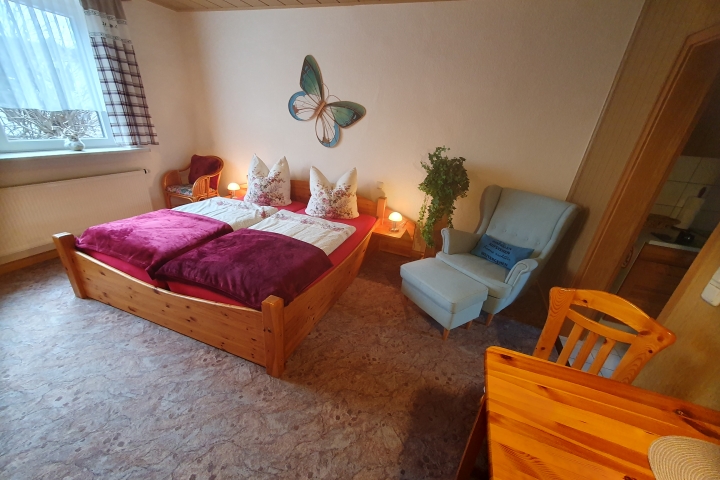 Wohn-/Schlafraum Wohnung 2 (80€/Nacht)
