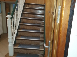 Treppenhaus zu den Wohnungen 1 bis 3