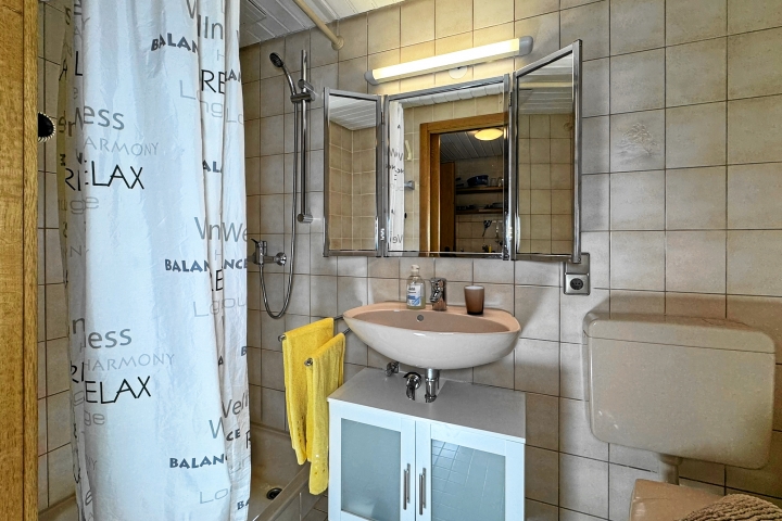 Badezimmer mit Dusche