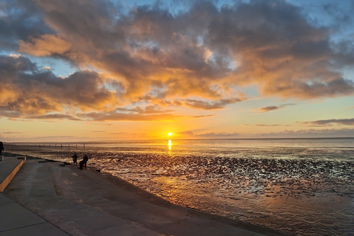 Sonnenuntergang am Meer
