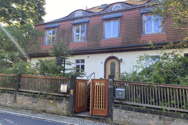 Hauseingang, Ferienwohnung im 1.OG 