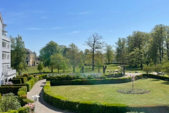Blick vom Balkon in en Baltic-Park