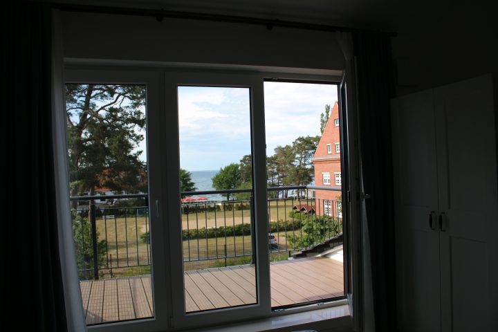 Schlafzimmer Obergeschoss, Balkon