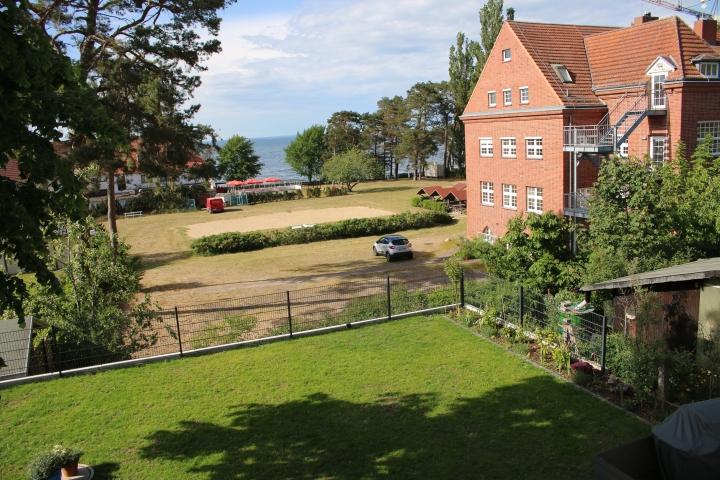Ausblick vom Balkon