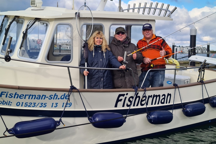 Team Fisherman auf unserem Hochseeboot