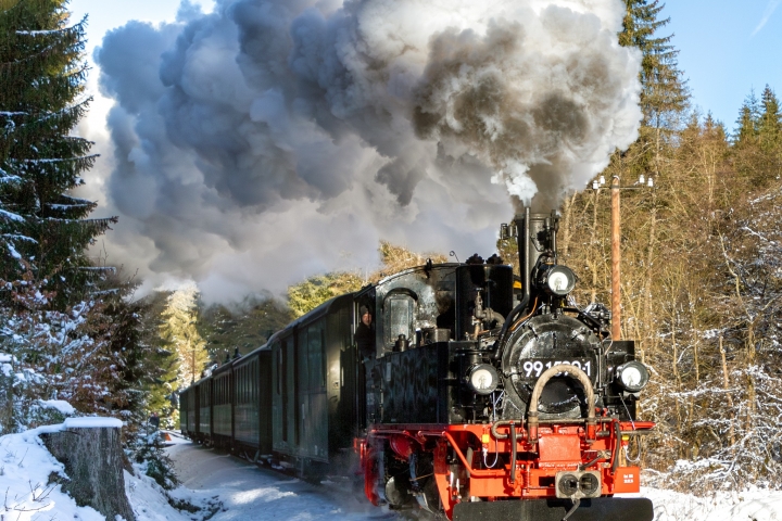 Preßnitztalbahn Museumsbahn (16 km Entfernung von der Unterkunft)