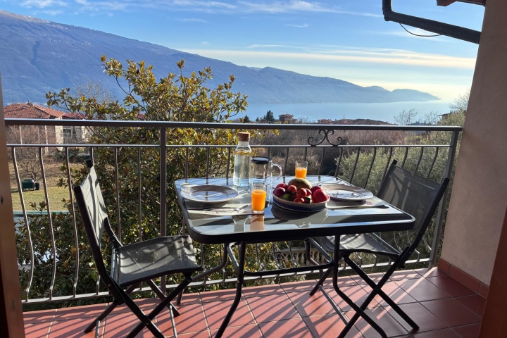 Ferienwohnung Casa Maja | Casa Maja Balkon, traumhafter Seeblick